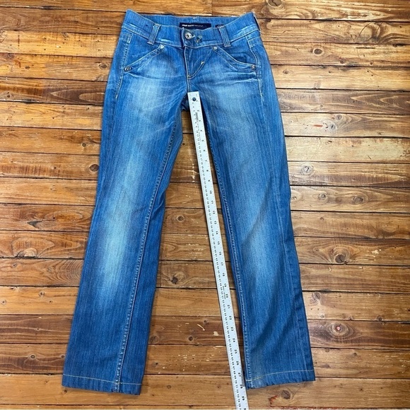 MISS sixty Karen jeans low rise light wash blue denim 98% cotton stretch size 25 - Picture 9 of 14